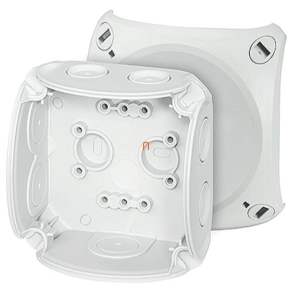   Hensel EnyCase DK 0400 GZ kábelösszekötő doboz 104x104x70mm szürke