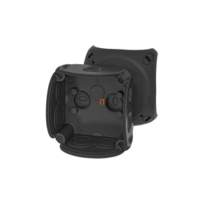   Hensel EnyCase DK 0100 BZ kábelösszekötő doboz 84x84x55mm fekete