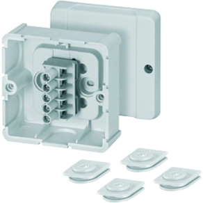   Hensel DP 9025 kábelösszekötő doboz, csatornák és védőcsövek szereléséhez, 88x88x49mm 600038
