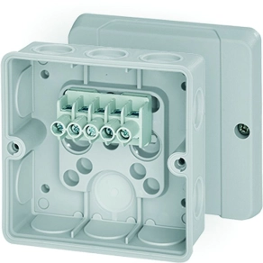   Hensel DE 9345 kábelösszekötő doboz membrános, kapcsokkal, 98x98x55mm 6000272