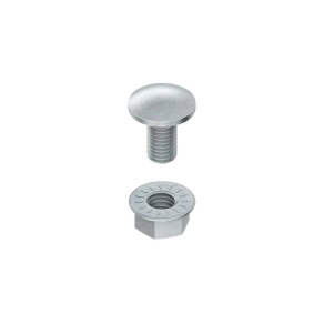   NIEDAX FLM 6X16 F lencsefejű csavar/tálcacsavar, M6 DIN 603, hossz:16 mm