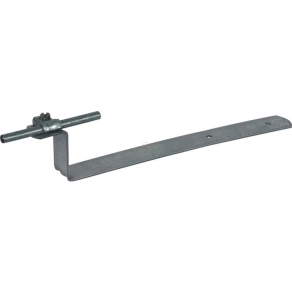   DEHN Tetővezető-tartó cseréphez DEHNQUICK St/tZn Rd 6-10mm-hez L 260 mm támasztólemezzel 202040 DLH DQ 6.10 H55 L260 STTZN