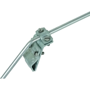   DEHN Ereszcsatorna kapocs St/tZn 13-25mm-es peremhez kétcsavaros leszorítóval Rd 7-10mm-hez 338000 DRK ZS 7.10 W13.25 STTZN