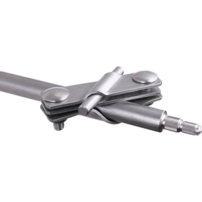   DEHN 620915 Csatlakozóbilincs földelőrudakhoz NIRO (V4A) D 20 mm Rd 7-10 mm/Fl -40 mm-hez AS S TE 20 7.10 FL40 V4A