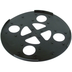   DEHN Műanyag alátétlap D 370mm fekete 102050 ULP KS D370 SW