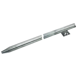   DEHN Profil rúdföldelő 50x50x3 mm St/tZn L 2 500 mm csatlakozófuratokkal D 11/13 mm 635250 PSE 50X50X3 2500 STTZN