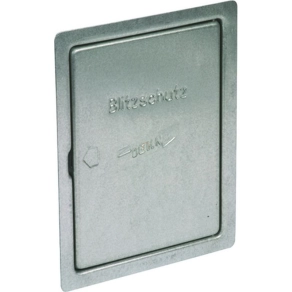   DEHN Vizsgáló ajtó St/tZn bepattintható zárszerkezettel 230x180mm 476100 RTUP 230X180 SV STTZN