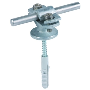   DEHN Vezetőtartó fedőbilinccsel ZG Rd 7-10mm-hez St/tZn rögzítőanyaggal 275160 LH ZS 7.10 KD8X40 STTZN ZG