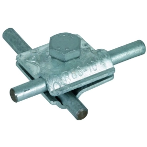   DEHN MV-kapocs St/tZn Rd 8-10mm-hez hatlapfejű csavarral, multikapocs 390050 MVK 8.10 SKM10X30 STTZN