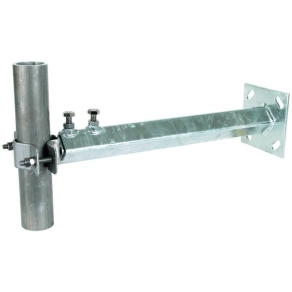   Dehn 105343 Fali rögzítőbilincs St/tZn-NIRO D 40-50 mm-es támasztócsövekhez 400-700 mm változtatható faltávolsággal