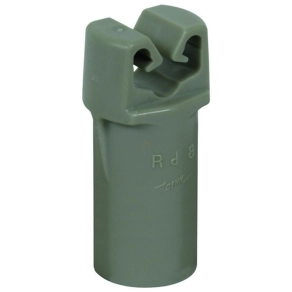   DEHNiso tetővezető-tartó vezetőtartó fej Rd 8mm-hez D 10mm hüvellyel PE D 10mm GFK rúdhoz 253302 DILH 8 SB10 K GR