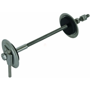   DEHN 478430 Földelő-/falátvezető elem 300-500 mm M10 menettel L 520 mm Rd. 8-10 mm-hez NIRO (V4A) EWD MVK8.10 M10 L300 500 V4A