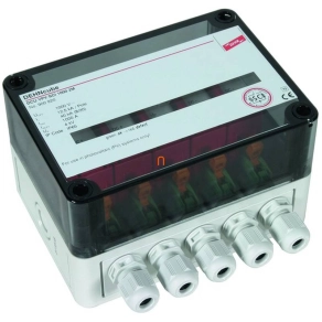   DEHN 2. típusú túlfeszültség-korlátozó DEHNcube IP65-ös házban napelemes rendszerekhez 2MPP 1000V DC-ig 900920 DCU YPV SCI 1000 2M