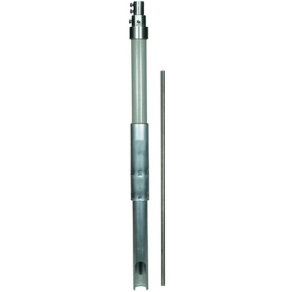  DEHN 105325 Támasztócső D 50 mm L 3 200 mm GFK/Al D 10 mm L 1 000 mm felfogócsúccsal oldalsó HVI kivezetéssel SR D50 3200 FS1000 IP SA HVI GFK AL