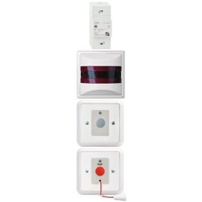 Schneider Electric ELSO Sigma/WC-Ruf - 740074 - Mozgássérült WC szett, fehér