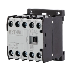   Eaton teljesítmény kontaktor AC-3/400V:4kW, dilem-01-g (24vdc) -010343