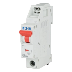   Eaton kismegszakító, 10kA, dugaszolókA,pcsokkA,l, pli-c10/1-101256