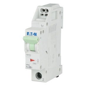   Eaton kismegszakító, 10kA, dugaszolókA,pcsokkA,l, pli-d8/1-101262