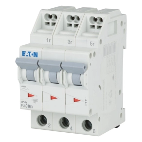  Eaton kismegszakító, 10kA, dugaszolókA,pcsokkA,l, pli-c16/3-101321