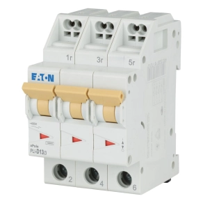   Eaton kismegszakító, 10kA, dugaszolókA,pcsokkA,l, pli-d13/3-101327
