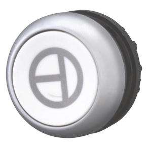 Eaton nyomógomb, lapos, fehér, m22-d-w-x11-101673