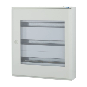   Eaton falon kívüli installációs elosztó átlátszó ajtó IP30, fehér, bf-ot-3/72-c-103103