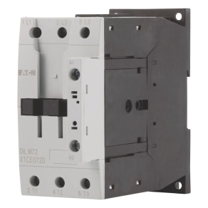   Eaton teljesítmény kontaktor, 37kW/400V, AC, dilm72 (230V 50Hz, 240V 60Hz) -107670