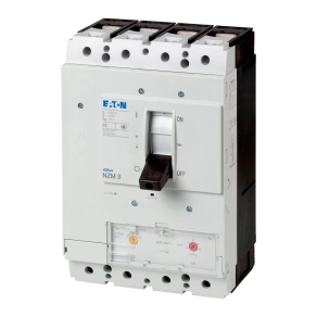   Eaton 100kA megszakító négy pólusú, berendezés/kábelvédő, nzmh3-4-a400/250-109703
