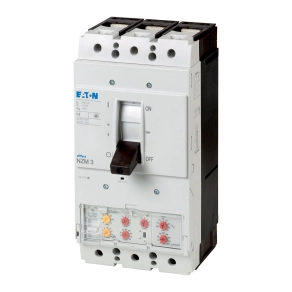  Eaton megszakító három pólusú berendezés/kábelvédő + földzárlatvédelem, NZMh3-4-ae400-t-110906