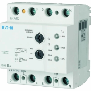 Eaton szivárgóáram-kijelző pdim, pdim-100/4-111761