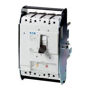   Eaton megszakító négy pólusú berendezés/kábelvédelem kikocsizható, NZMh3-4-ae630/400-ave-113590