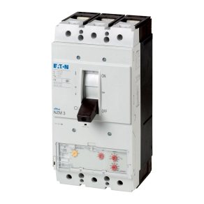   Eaton 100kA megszakító három pólusú, berendezés/kábelvédelem+földzárlatvédelem 1000v, nzmh3-ae400-t-s1-119740