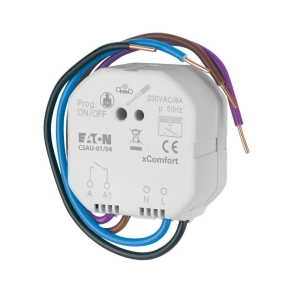   Eaton kapcsolóaktor potenciálfüggetlen nyomógomb 230V AC 8A, csau-01/04-121080