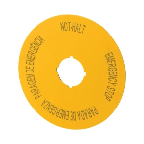 Eaton vész-ki tábla, de, en, es, pt, m22-xak12-121086