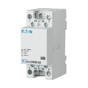   Eaton installációs kontaktor, 3z+1ny, 25A, 24V AC/DC, cmuc24/25-31-137400