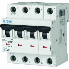 Eaton kismegszakító 4P D 32A 15kA FAZT-D32/4