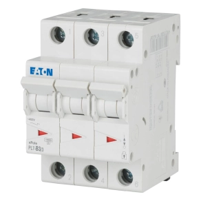   Eaton kismegszakító, 10kA, három pólusú, pl7-b3/3-165118