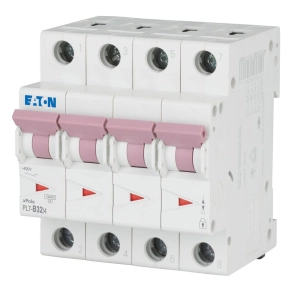   Eaton kismegszakító, 10kA, négy pólusú, pl7-b32/4-165158