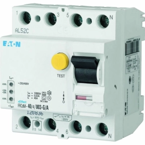   Eaton áramvédő kapcsoló 10kA négy pólusú, frcdm-40/4/03-s/a-168637