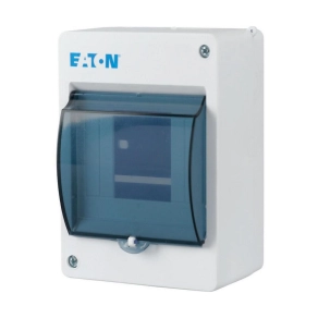   Eaton kis tokozat IP30, 4 te, átlátszó ajtóval, fehér, mini-4-t-177073