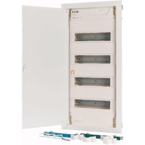   Eaton süllyeszthető kiselosztó, IP30, 4sor 48te, csavaros sorkapocs, klv-48ups-f-178820