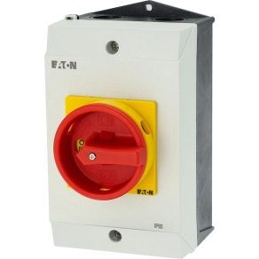   Eaton főkapcsoló vész-ki három pólusú 25A tok. 1ny1z árnyékoló l., p1-25/i2h/mbs/svb/hi11-182415