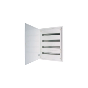   Eaton süllyeszthető komplett kiselosztó teli ajtóval, 6x33te, 100mm mély, bf-u-2s-6/198-100-182471