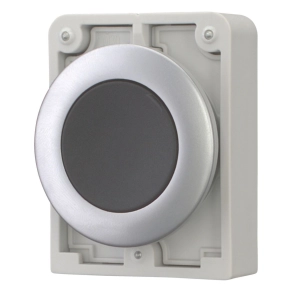 Eaton nyomógomb, 30mm, lapos, fekete, m30c-fd-s-182959