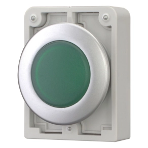 Eaton jelzőlámpa, 30mm, lapos, zöld, m30c-fl-g-183283
