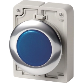 Eaton jelzőlámpa, 30mm, lapos, kék, m30c-fl-b-183284