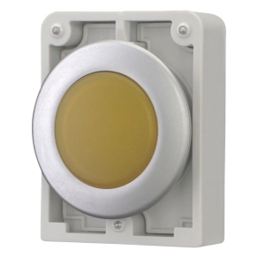 Eaton jelzőlámpa, 30mm, lapos, sárga, m30c-fl-y-183285