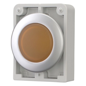   Eaton jelzőlámpa, 30mm, lapos, borostyán, m30c-fl-a-183286