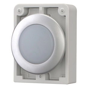Eaton jelzőlámpa, 30mm, lapos, fehér, m30c-fl-w-183287