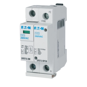   Eaton villámáram és túlfeszültség levezető készlet B+C 12, 5kA/50kA tn-s, spbt12-280-1+Npe50-184752